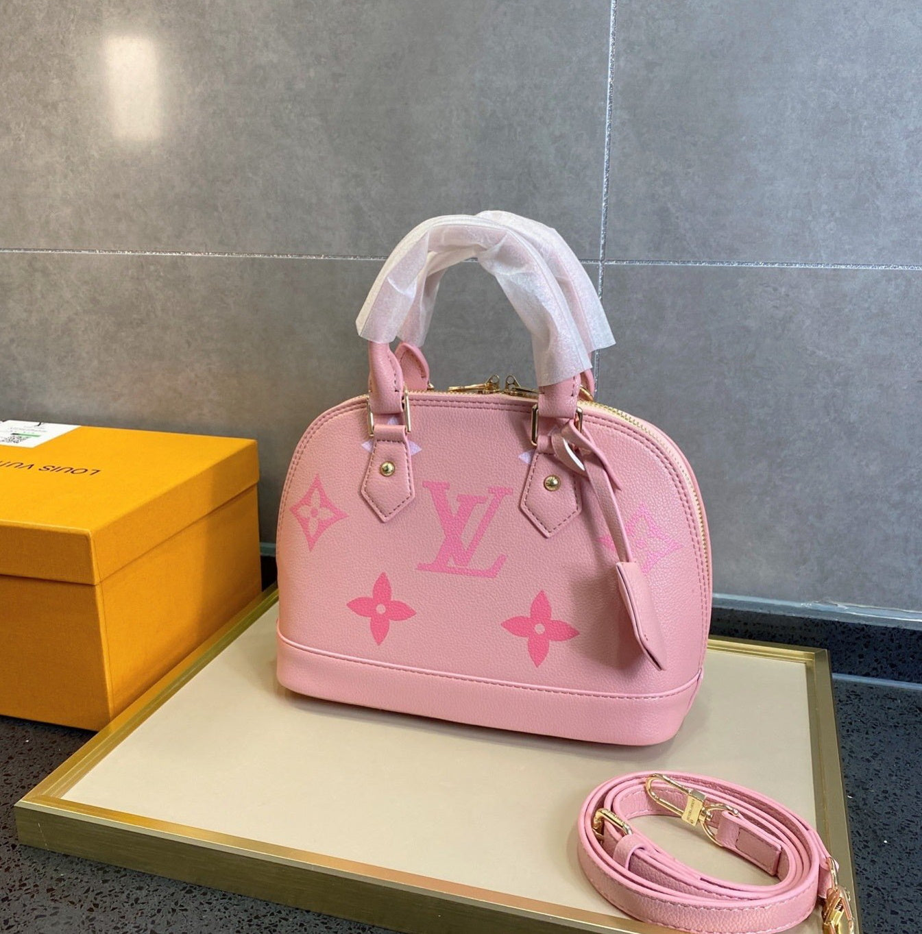 LU Alma  bag 25 CM  4 Color 's