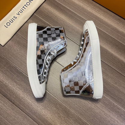 LU Sneakers High  Tattoo Silver