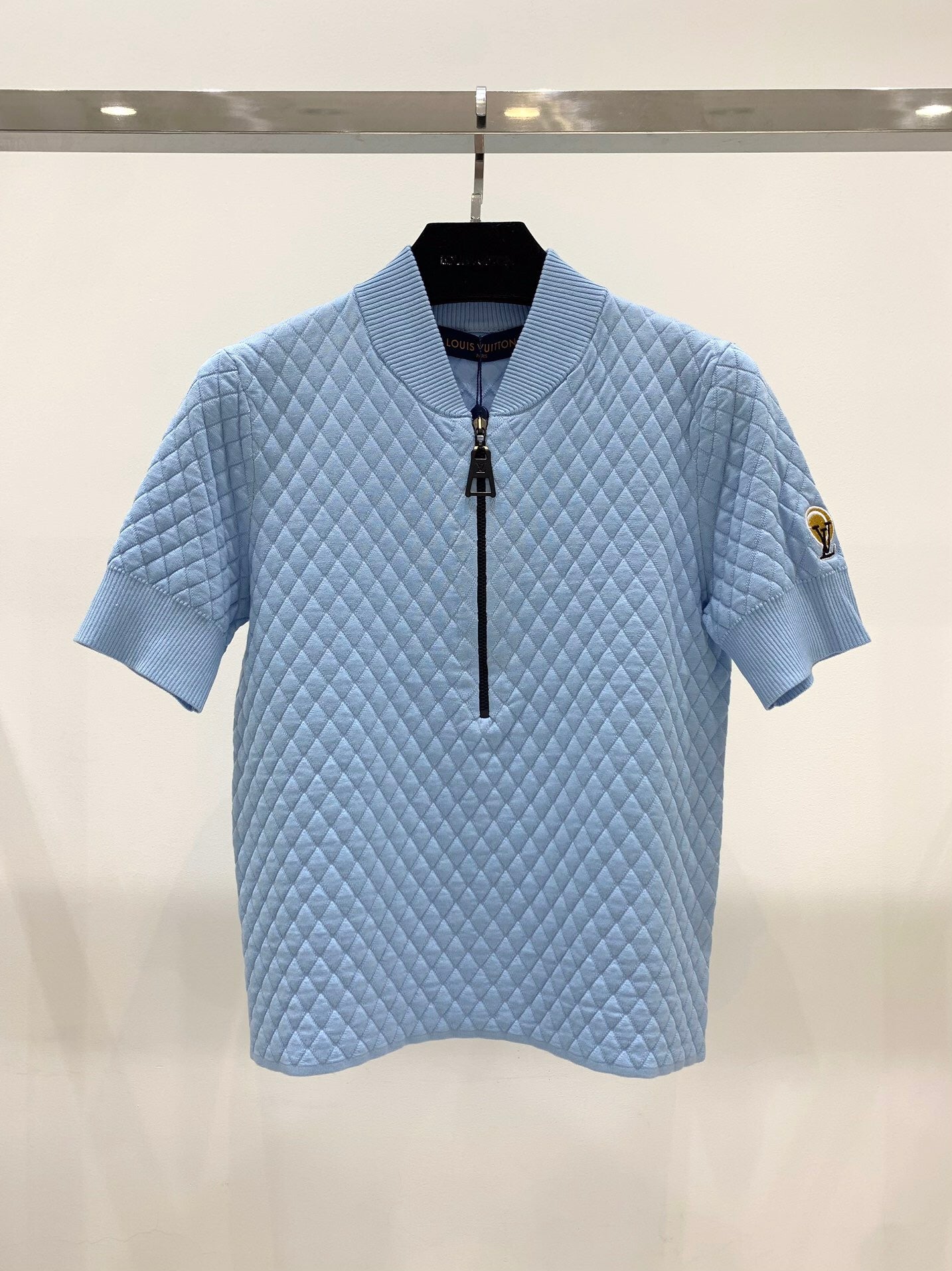 LU  Knitted Top  Short Sleeve 2 Color 's