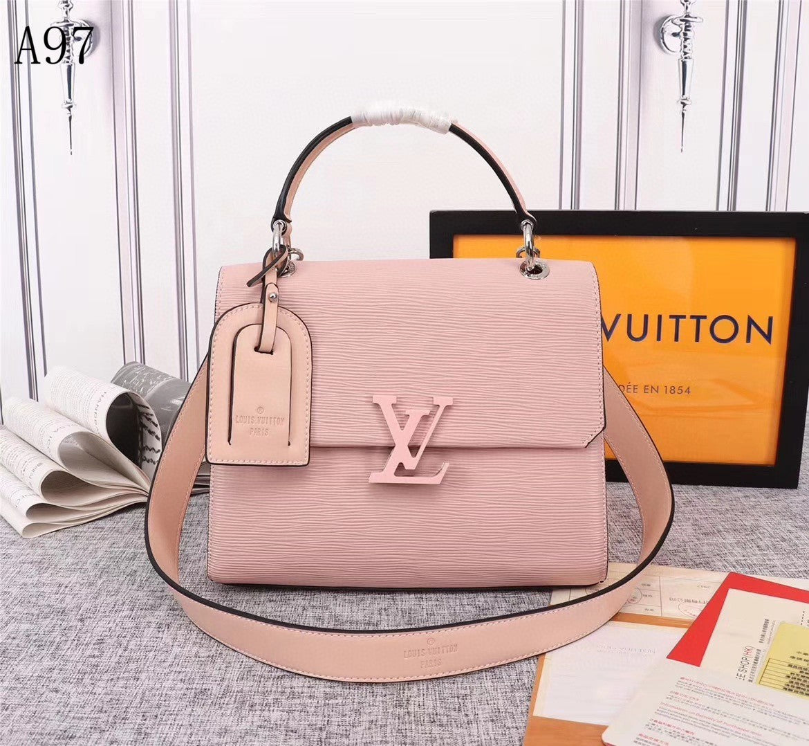 LU Bag Monogram Grenelle 30 cm