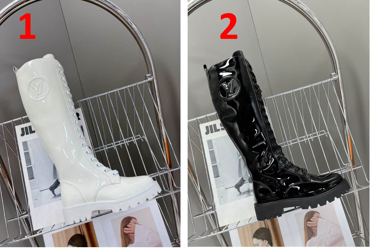 LU  Boots High 2 Color 's