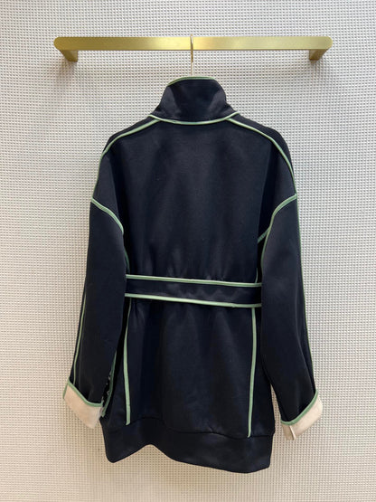 LU Sweater Woman Long Jacket GRAPHIC TRIM