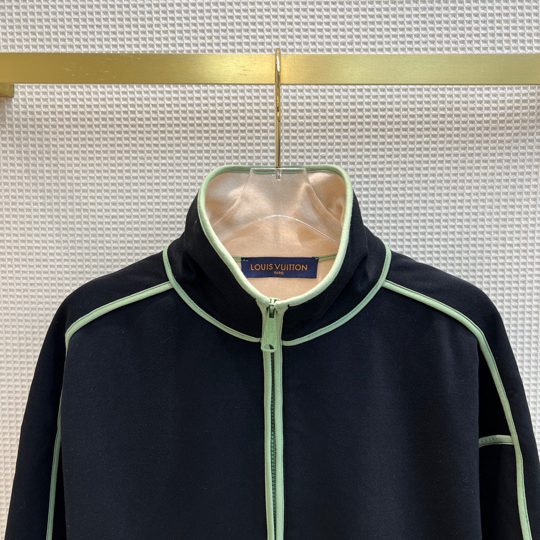 LU Sweater Woman Long Jacket GRAPHIC TRIM