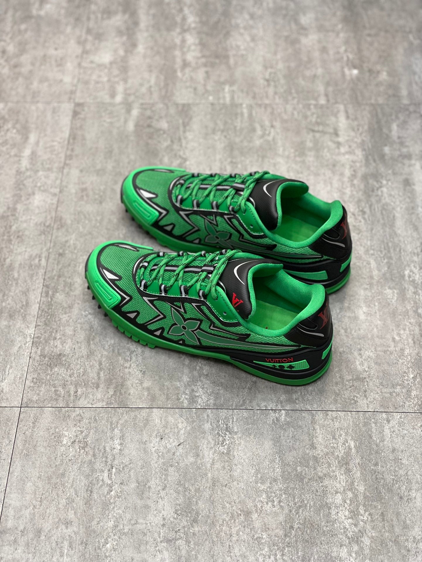 LU Sneakers Run Away