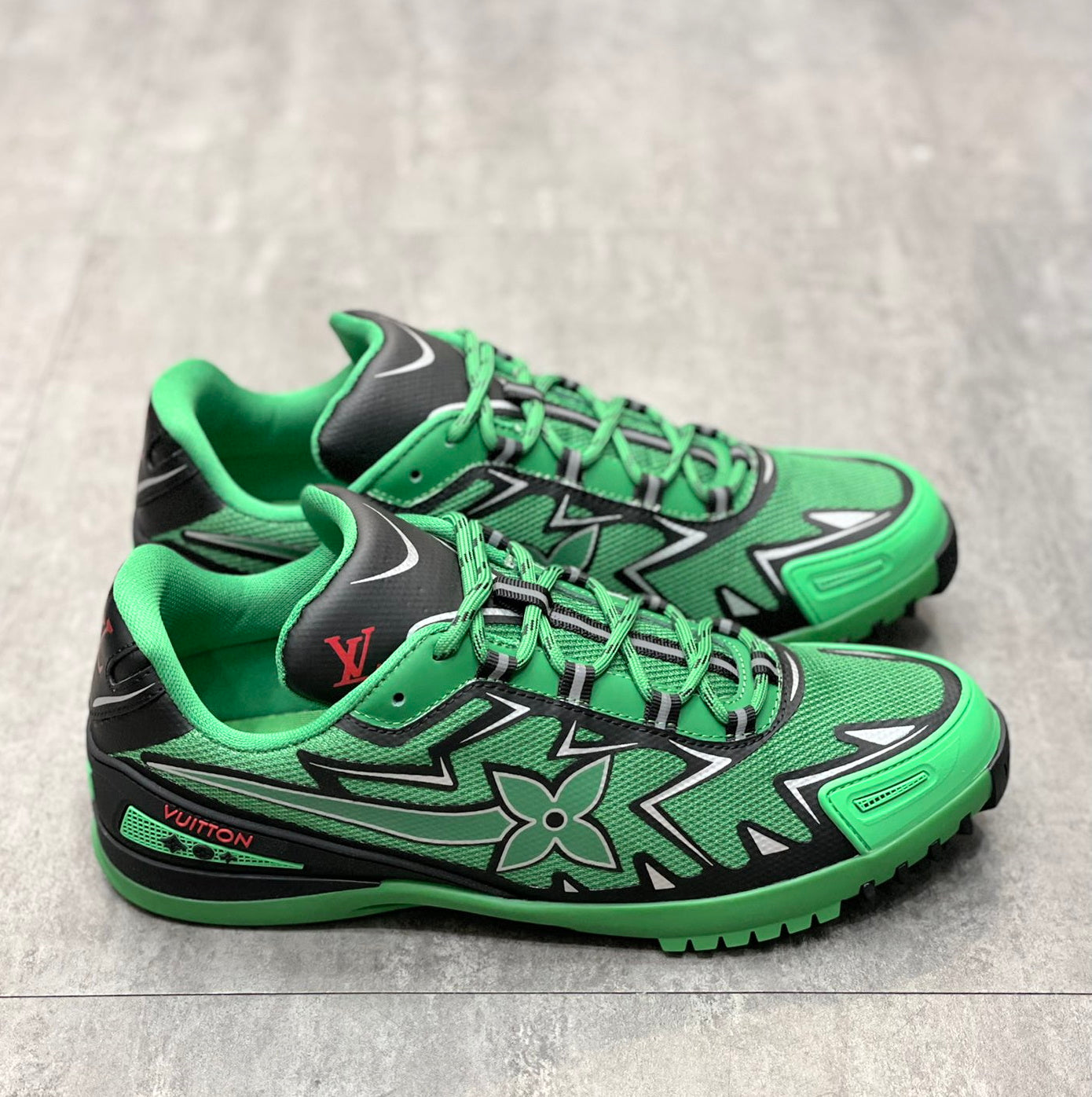 LU Sneakers Run Away