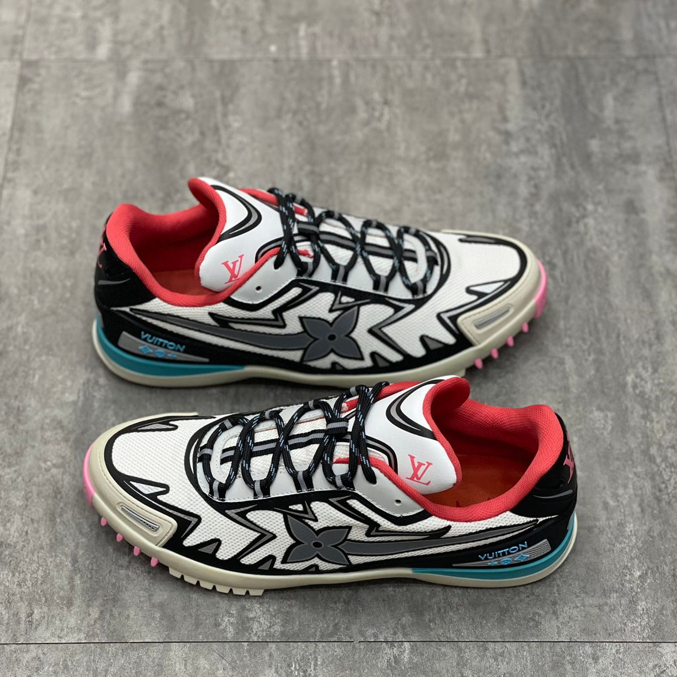 LU Sneakers Run Away
