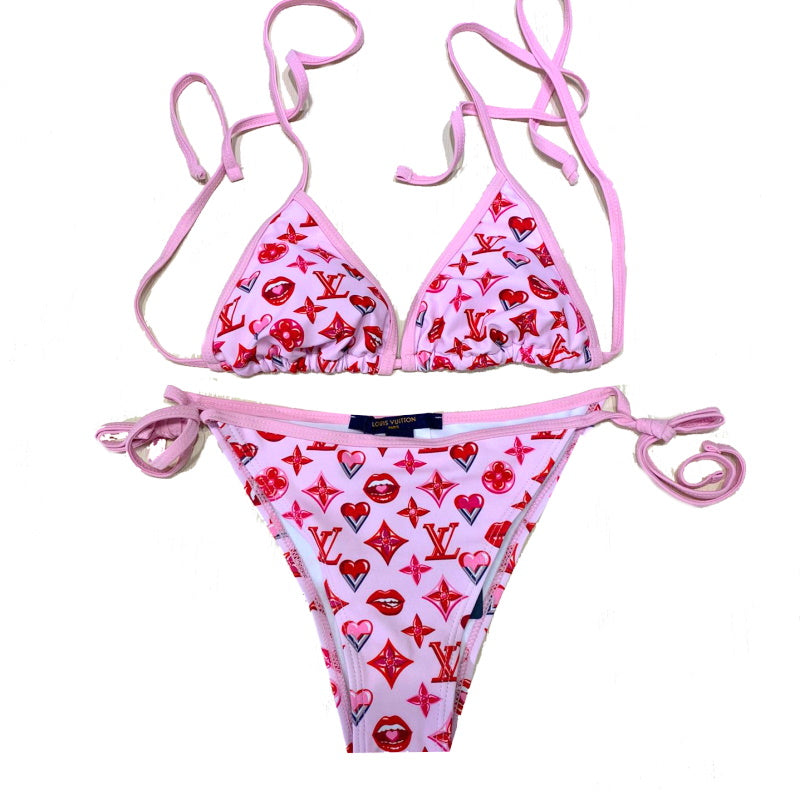LU Swimsuit Bikini Set