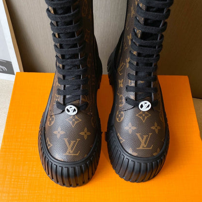 LU Ruby Flat High Boots Woman 2 Color 's
