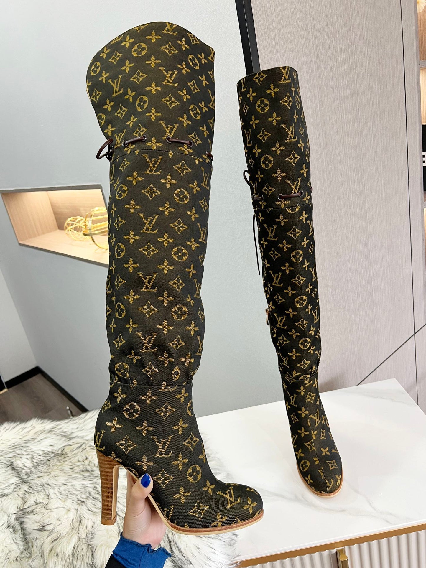 LU Boots  High Over Knee 2 Color 's