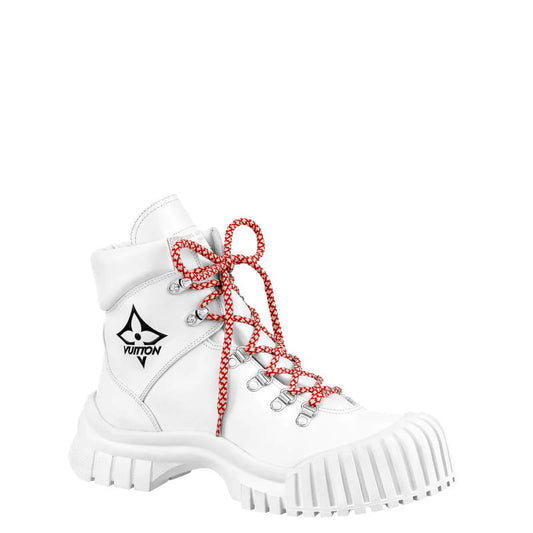 LU Ruby Flat Boots Woman White