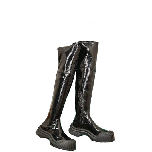 LU  Boots High Over Knee Flat