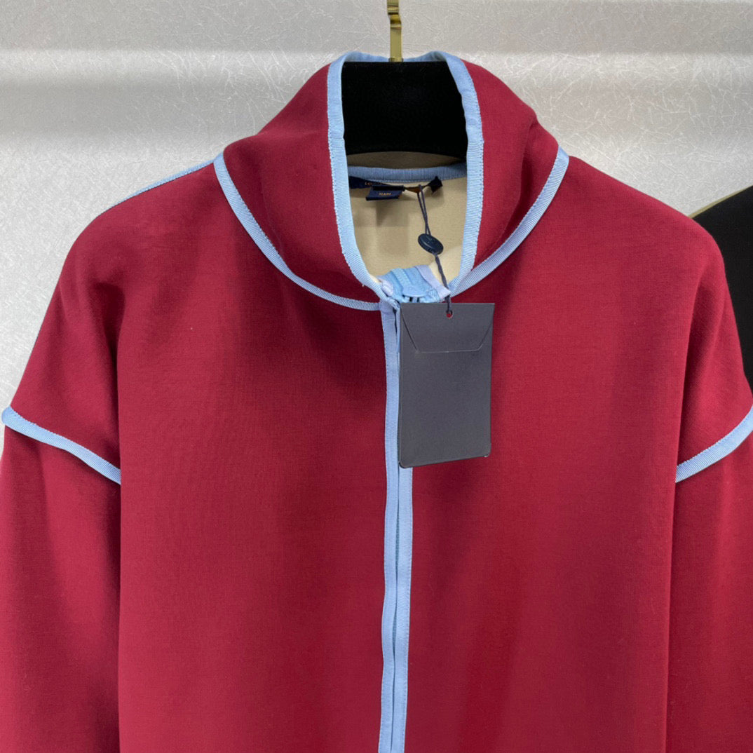 LU Pullover  Jacket 2 Color 's Graphic Trim