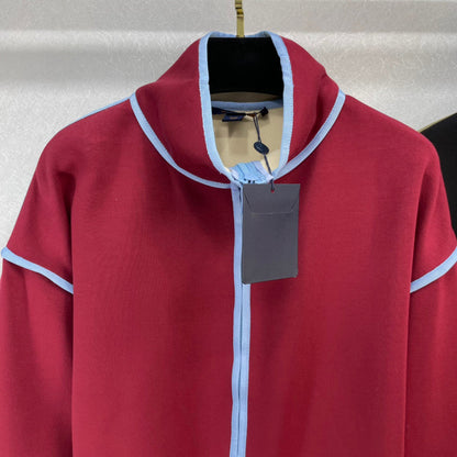 LU Pullover  Jacket 2 Color 's Graphic Trim