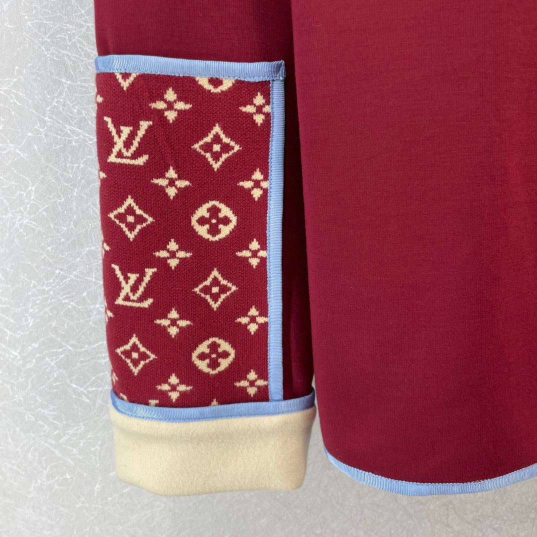 LU Pullover  Jacket 2 Color 's Graphic Trim