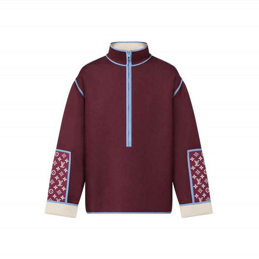 LU Pullover  Jacket 2 Color 's Graphic Trim