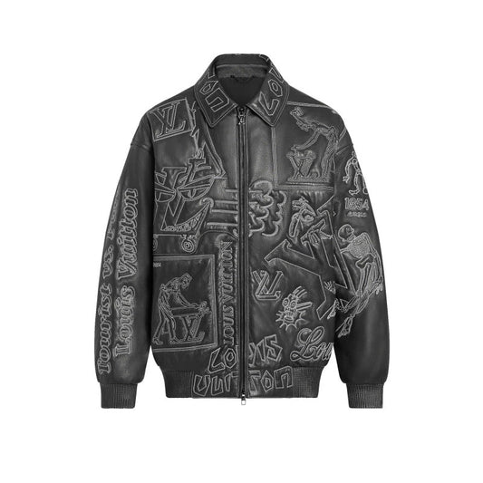 LU Leather Jacket Bomber