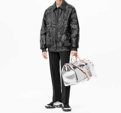 LU Leather Jacket Bomber
