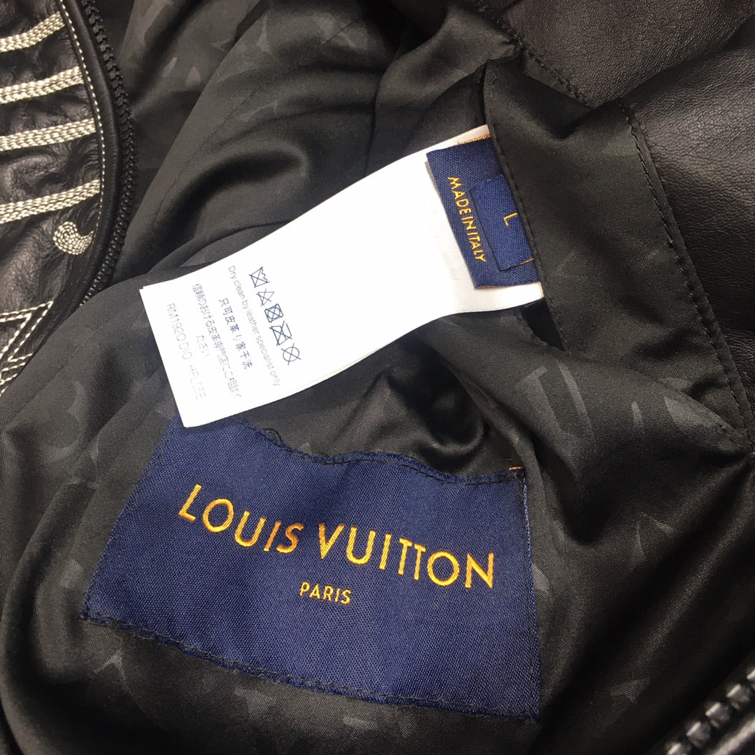 LU Leather Jacket Bomber