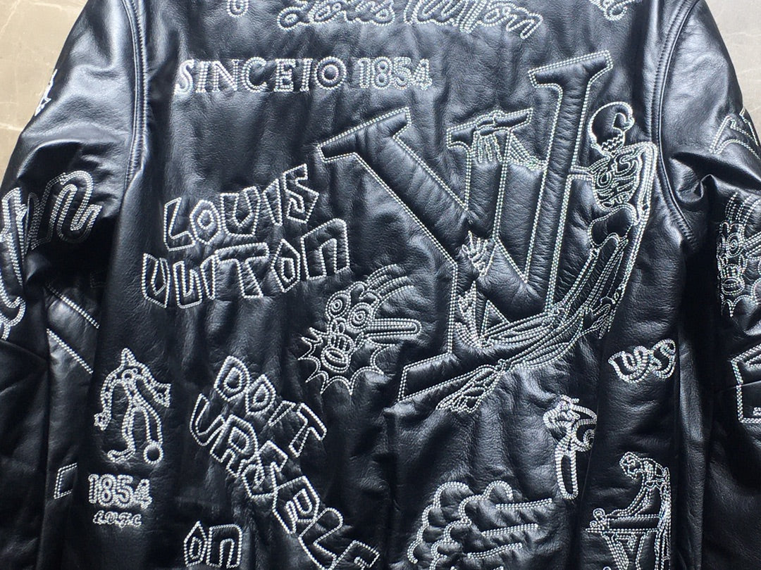 LU Leather Jacket Bomber
