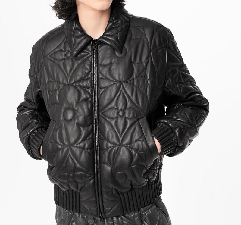 LU Leather Jacket Bomber