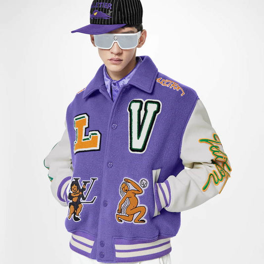 LU Jacket Baseball Varsity Bomber