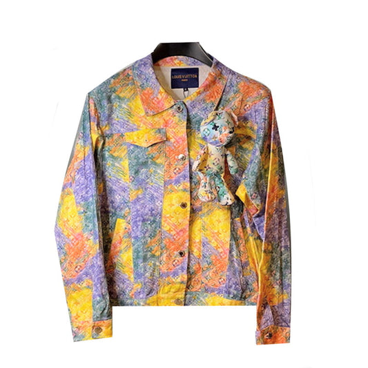 LU Jeans Jacket Colorful