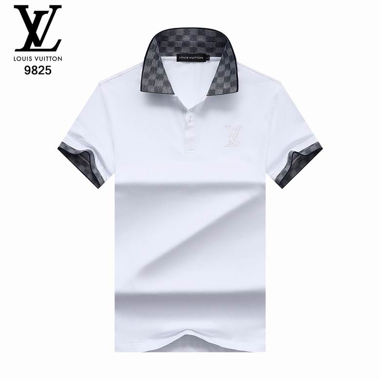 LU   T- shirt  2 Color 's Lapel