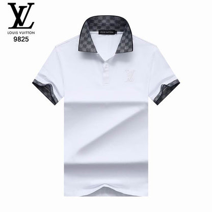 LU   T- shirt  2 Color 's Lapel