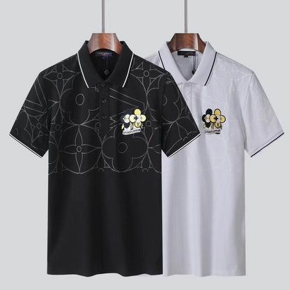 LU T- shirt  2 Color 's Lapel