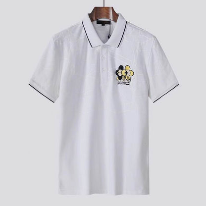 LU T- shirt  2 Color 's Lapel