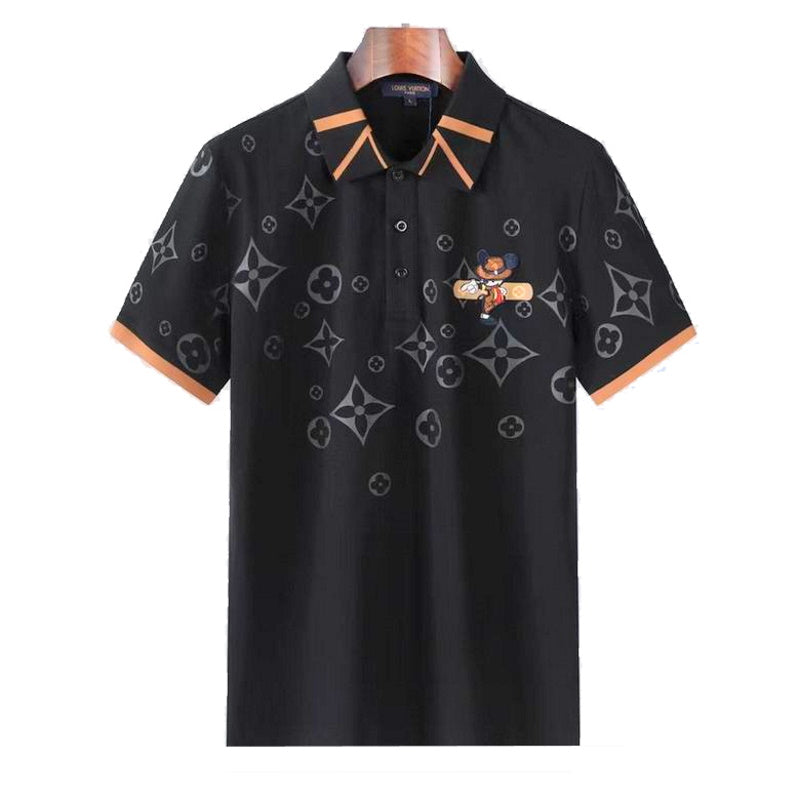 LU T- shirt  2 Color 's Lapel