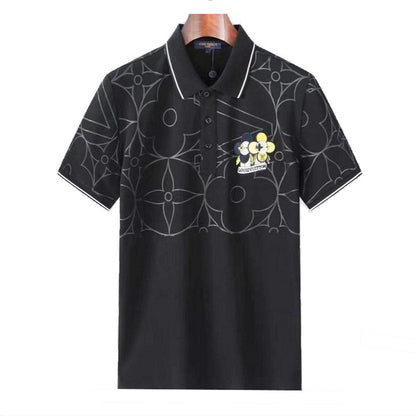 LU T- shirt  2 Color 's Lapel