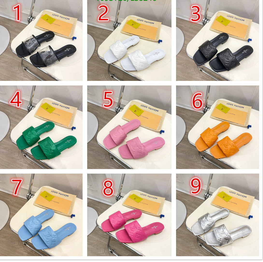 LU  Slippers 9 color 's