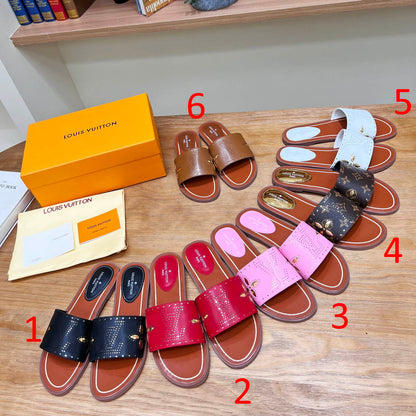 LU  Slippers  5 Color's