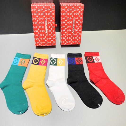 LU Socks Monogram