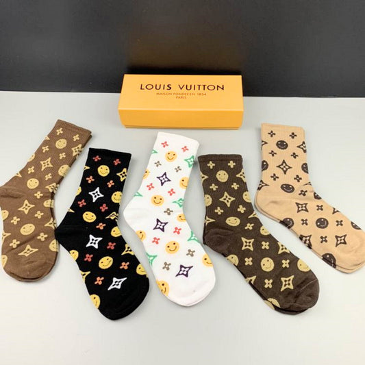 LU Socks Monogram
