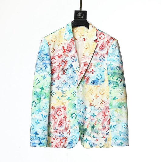 LU Jacket Single breasted Watercolor