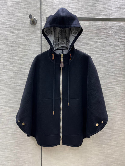 LU Cape Coat Poncho jacket 2 side