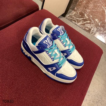 LU Sneakers Blue White