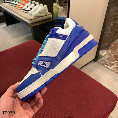 LU Sneakers Blue White