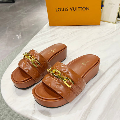 LU  Slippers Sandals Jumbo 4 Color 's