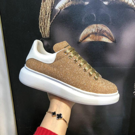 M*queen Sneakers Gold