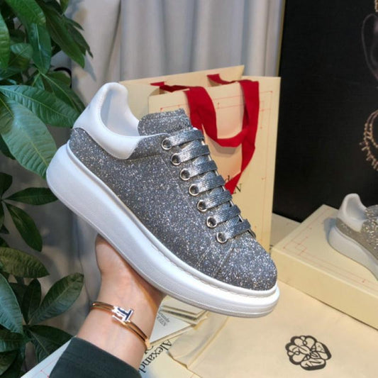 M*queen  Sneakers Silver