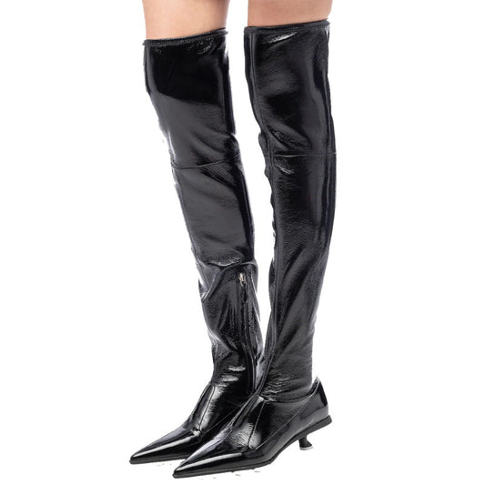 MIU MI  PRD Boots  High Over Knee 2 Color 's