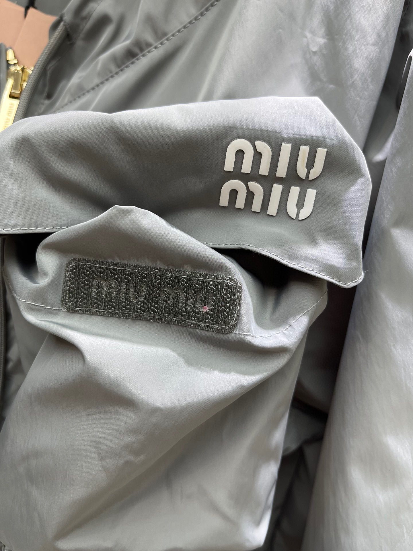 MIU MI PRD  Jacket Windbreak  Woman Technical Fabric