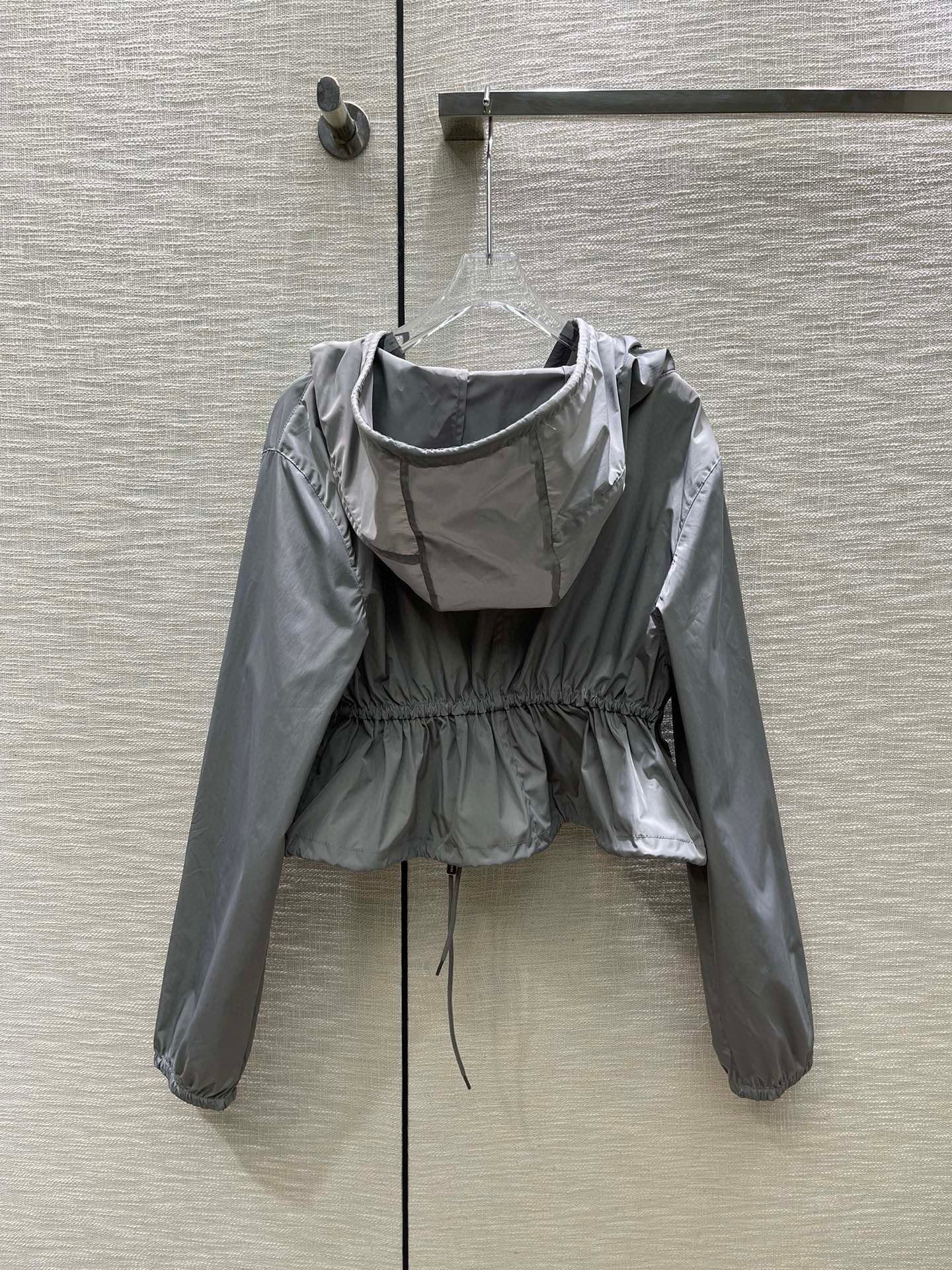 MIU MI PRD  Jacket Windbreak  Woman Technical Fabric