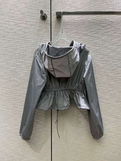 MIU MI PRD  Jacket Windbreak  Woman Technical Fabric