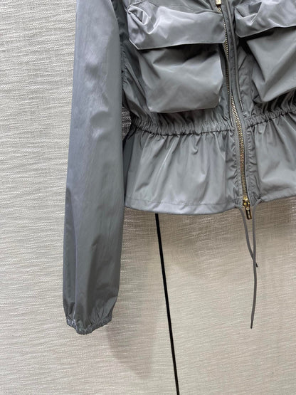 MIU MI PRD  Jacket Windbreak  Woman Technical Fabric