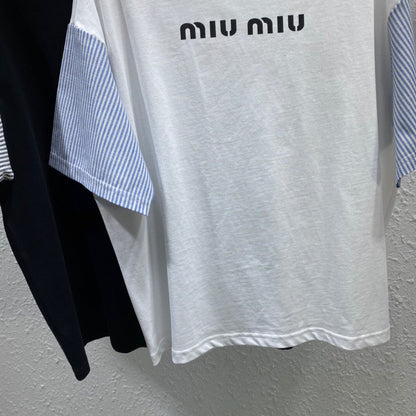 MIU MI PRD  T -shirt Woman 2 Color 's Oversized