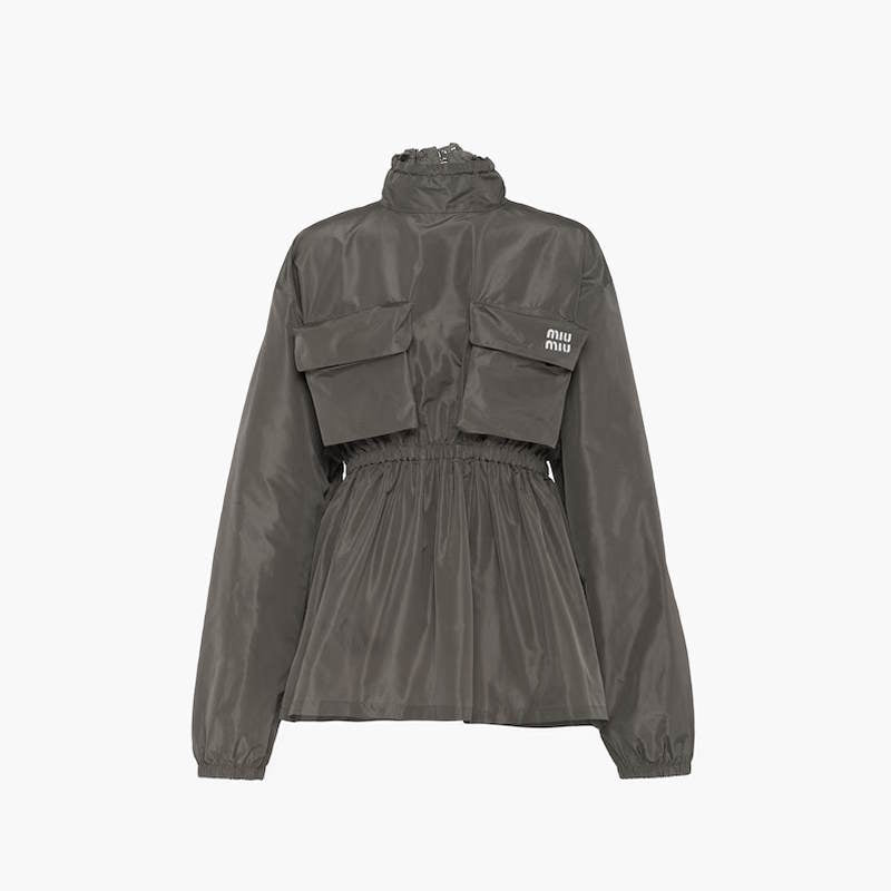 MIU MI PRD  Jacket Windbreak  Woman Technical Fabric